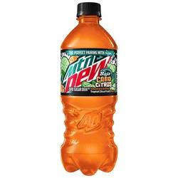 Mtn Dew Zero Sugar Baja Cabo Citrus - 20 Fl. Oz.