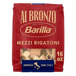 Barilla Al Bronzo Mezzi Rigatoni Pasta - 16 Oz
