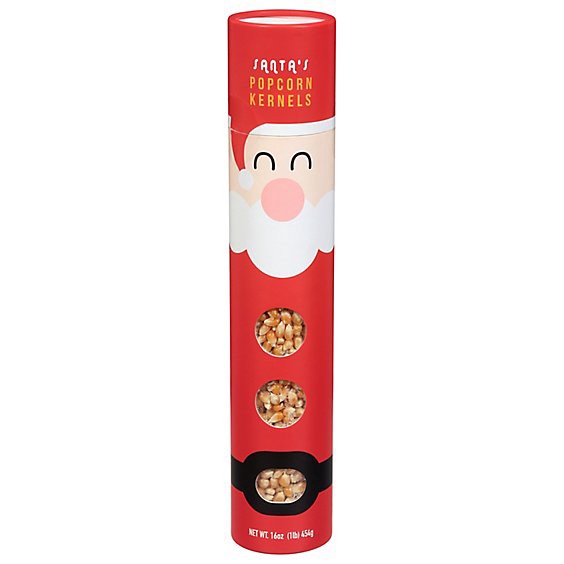 slide 1 of 1, Wab Popcorn Kernels Tube Santa - Ea, 1 ct