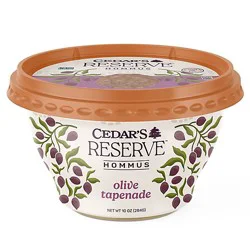 Cedars Reserve Olive Tapenade Hommus - 10 Oz