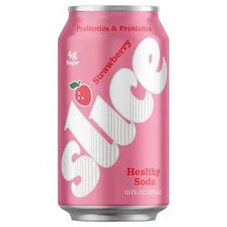 Slice Soda Strawberry 12fz - 12 Fz