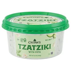 Cedars Tzatziki With Feta - 12 Oz