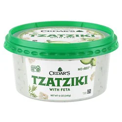 Cedars Tzatziki With Feta - 12 Oz