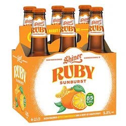 Shiner Ruby Sunburst 6pk Bottle In Cans - 6-12 Fz