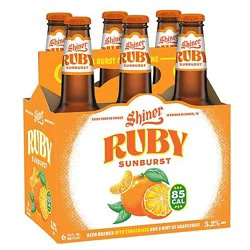 Shiner Ruby Sunburst 6pk Bottle In Cans - 6-12 Fz