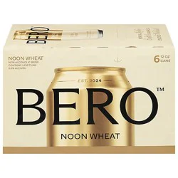 Bero Non-Alc Noon Wheat In Cans - 6-12 Fz