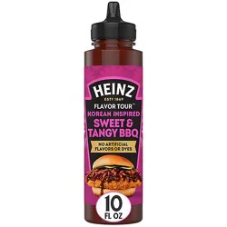 Heinz Flavor Tour Korean Inspired Sweet & Tangy Bbq Sauce - 10 Fl. Oz.