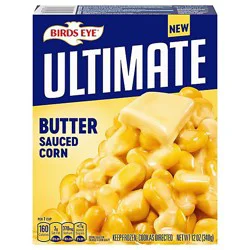 Birds Eye Ultimate Butter Sauced Corn Frozen Vegetables Dinner Sides 12 Oz. - 12 Oz