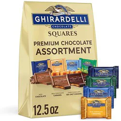 Ghirardelli Premium Chocolate Assortment Squares - 12.5 Oz
