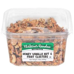Natures Garden Honey Vanilla Nut & Fruit Clusters - 16 Oz