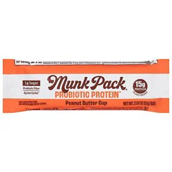 Munk Pack Protein Bar Peanut Butter Cup Single - 2.1 Oz