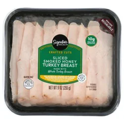 Signature Select Turkey Breast Craft Cuts Smoked Honey 9 Oz - 9 Oz