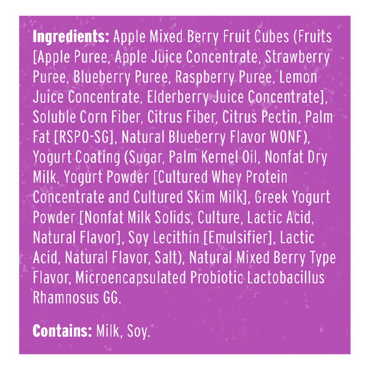 slide 10 of 11, Nature's Garden Probiotic Mixed Berry Yoggies 6 / 12 X 0.7oz - 8.5 Oz, 12 ct