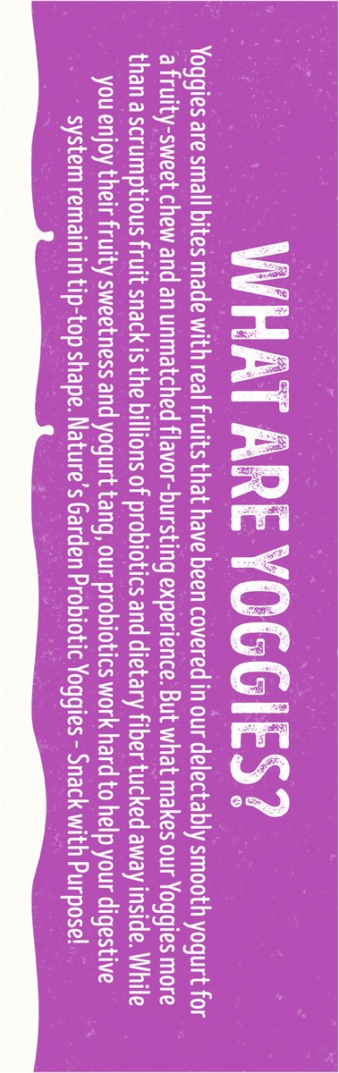 slide 5 of 11, Nature's Garden Probiotic Mixed Berry Yoggies 6 / 12 X 0.7oz - 8.5 Oz, 12 ct