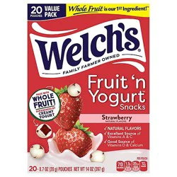 Welch's Fruit 'n Yogurt Strawberry - 20 Ct