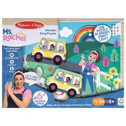 Melissa & Doug Ms. Rachel Wooden Song Puzzle - Each