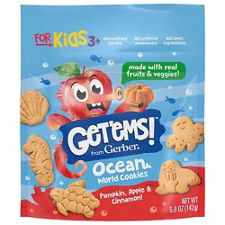 Get Ems Ocean Cookie Pumpkin Apple Cinnamon 4x5oz Bag - 5 Oz