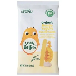 Little Bellies Organic Mango Yoghurt Pick-Me Sticks, 0.56 Oz - .56 Oz