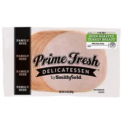 Prime Fresh Oven Roasted Turkey Breast 14 Oz - 14 Oz