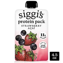 Siggis Protein Pack Strawberry Acai Ss 4.5oz - 4.5 Oz