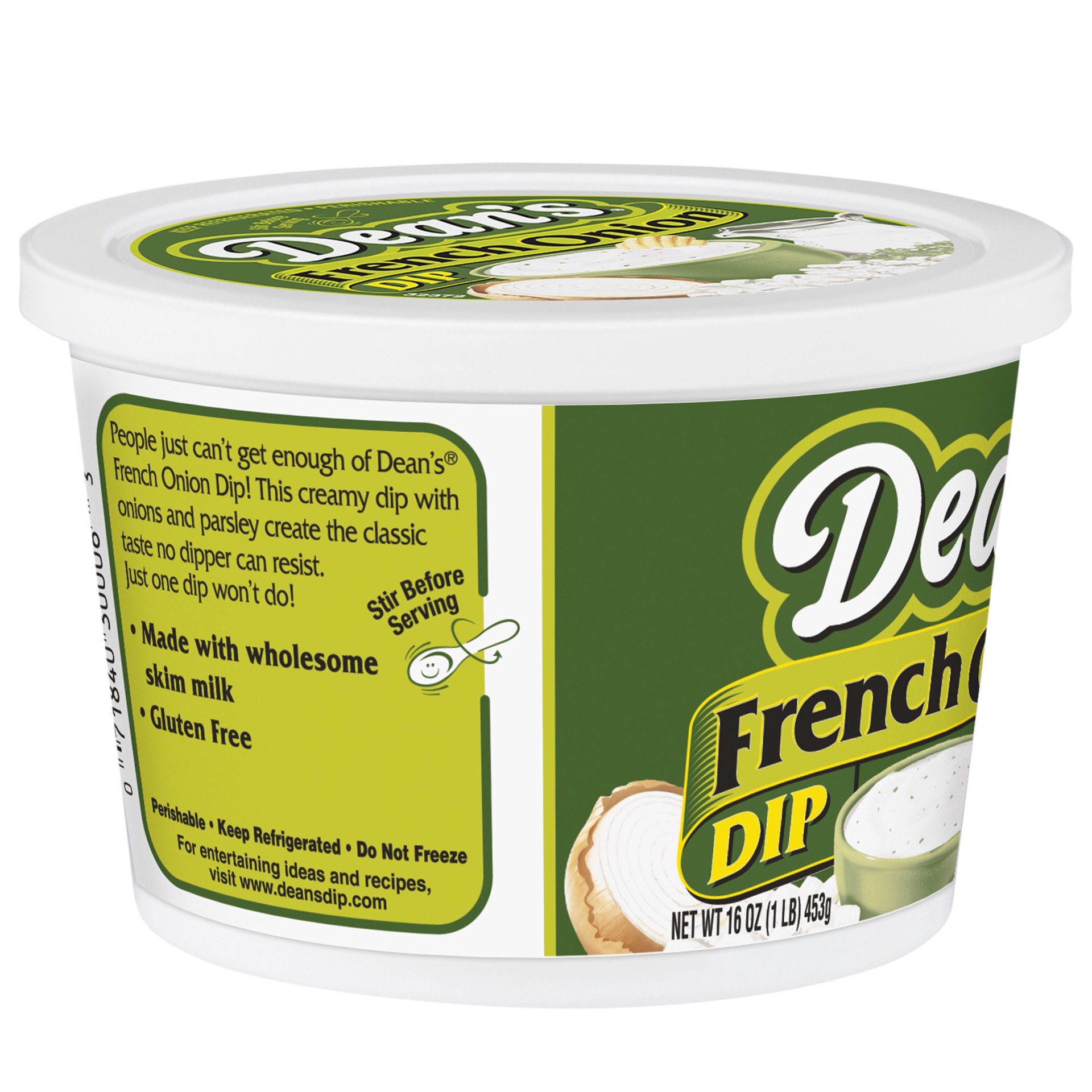 slide 4 of 8, Deans French Onion Dip 16 Oz - 16 Oz, 16 oz