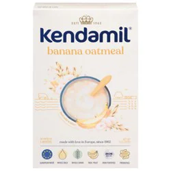 Kendamil Creamy Oatmeal Cereal - Banana - 8 Oz