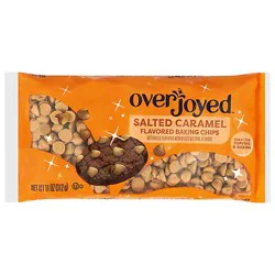 Overjoy Baking Chips Salted Caramel 11 Oz - 11 Oz