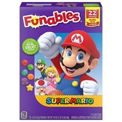 Funables Super Mario 22ct Fruit Snacks - 17.6 Oz