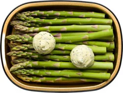 Aasparagus Spears W/garlic & Herb Butter - 12 Oz