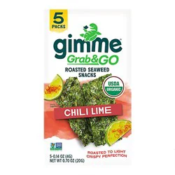 Gimme Chile Lime Seaweed Snack - 0.7 Oz