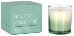 Overjoyed Boutique Gift Box Candle Green - 8 Oz