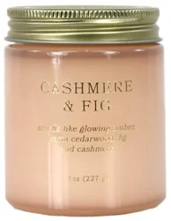 Overjoyed Boutique Glass Candle Rose - 8 Oz