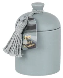 Overjoyed Boutique Ceramic Candle Blue - 6 Oz