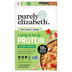 Purely Elizabeth Instant Oatmeal Apple Harvest Crumble 5pc - 7.6 Oz