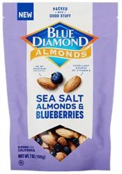 Blue Diamond Almonds Sea Salt & Blueberries - 7 Oz