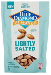 Blue Diamond Almonds Lightly Salted 8oz - 8 Oz
