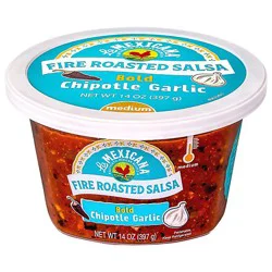 La Mexiana Chipotle Garlic Fire Roasted Salsa - 14 Oz