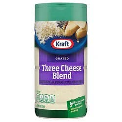 Kraft Grated Parmesan Romano & Asiago Cheese Shaker 8 Oz Bottle - 8 Oz