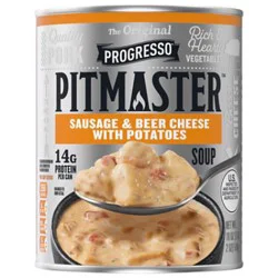 Progresso Pitmaster Sausage & Beer Cheese With Potatoes Soup - 18 Oz