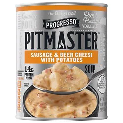 Progresso Pitmaster Sausage & Beer Cheese With Potatoes Soup - 18 Oz