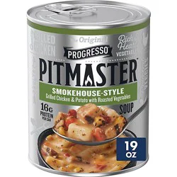 Progresso Pitmaster Smokehouse-Style Grilled Chicken & Potato With Roasted Vegetables Soup - 19 Oz