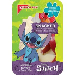 Stitch Snacker With Sweet Apple Slices String Cheese And Fruit Snacks 4.5oz - 4.5 Oz