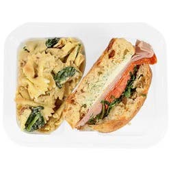 Readymeals Italian Sandwich W Basil Pasta Salad - 10 Oz