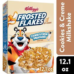 Kellogg's Frosted Flakes Cereal Cookies & Creme 12.1oz - 12.1 Oz