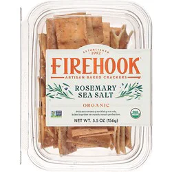 Firehook Crackers Rosemary Sea Salt - 5.5 Oz