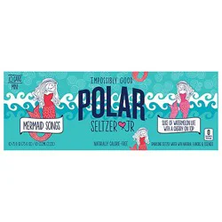 Polar Seltzer Mermaid Songs 10-7.5fz - 10-7.5 Fz