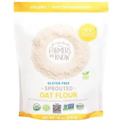 One Degree Flour Sprouted Oat Gluten Free Organic - 18 Oz