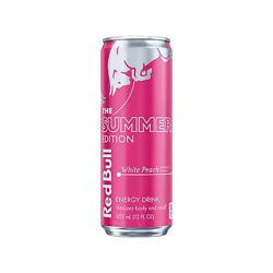Red Bull Summer Edition Energy Drink White Peach 114mg Caffeine - 12 Fl. Oz.