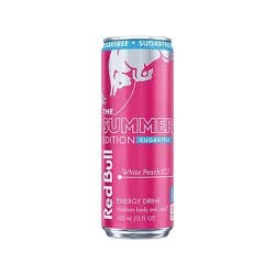 Red Bull Summer Edition Sugarfree Energy Drink White Peach 114mg Caffeine - 12 Fl. Oz.