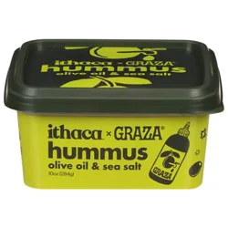 Ithaca Graza Sea Salt Olive Oil Hummus - 10 Oz